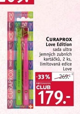 Curaprox Love Edition sada zubních kartáčků