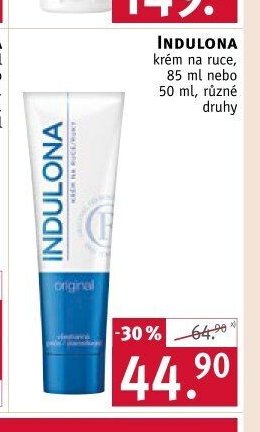 Indulona krém na ruce, 85 ml nebo 50 ml, různé druhy