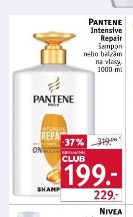 PANTENE Intensive Repair šampon nebo balzám na vlasy, 1000 ml
