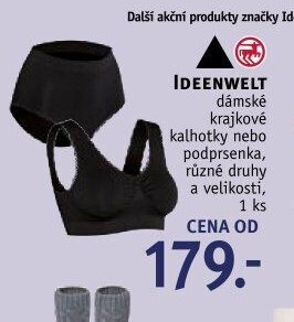 IDEENWELT dámské krajkové kalhotky nebo podprsenka