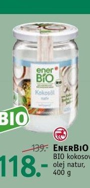 ENERBIO BIO kokosový olej natur