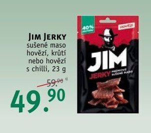 JIM JERKY sušené maso