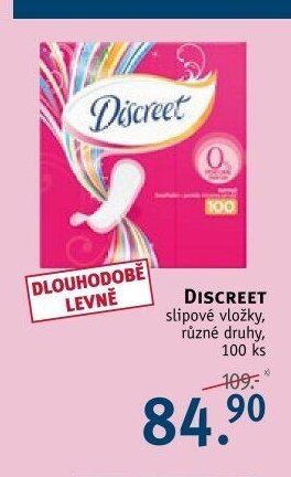 Discreet slipové vložky