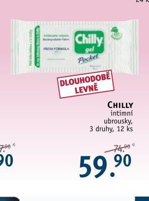 Chilly intimní ubrousky