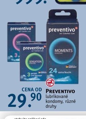 Preventivo lubrikované kondomy
