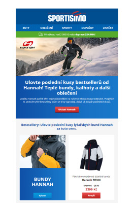 aktuální leták Sportisimo 31.1.2022-5.2.2022
