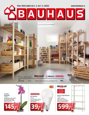 aktuální leták BAUHAUS 2.2.2022-1.3.2022