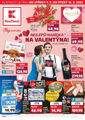 aktuální leták Kaufland 9.2.2022-15.2.2022