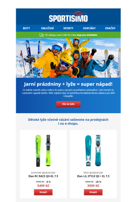 aktuální leták Sportisimo 6.2.2022-11.2.2022