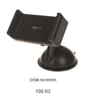Držák na telefon