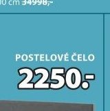 POSTELOVÉ ČELO (PLUS)