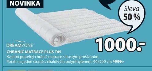 CHRÁNIČ MATRACE PLUS T45