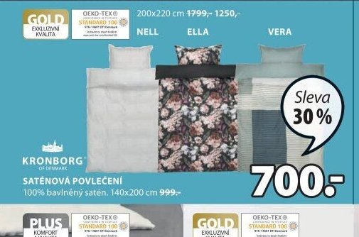 Saténové povlečení
