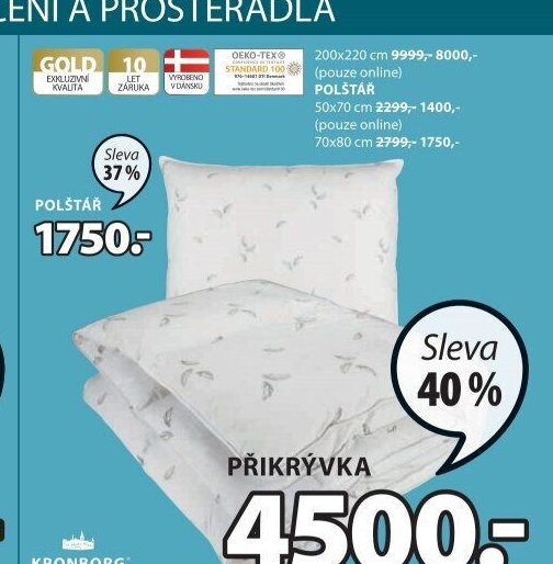 POLŠTÁŘ (různé rozměry)