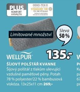 ŠIJOVÝ POLŠTÁŘ KVANNE