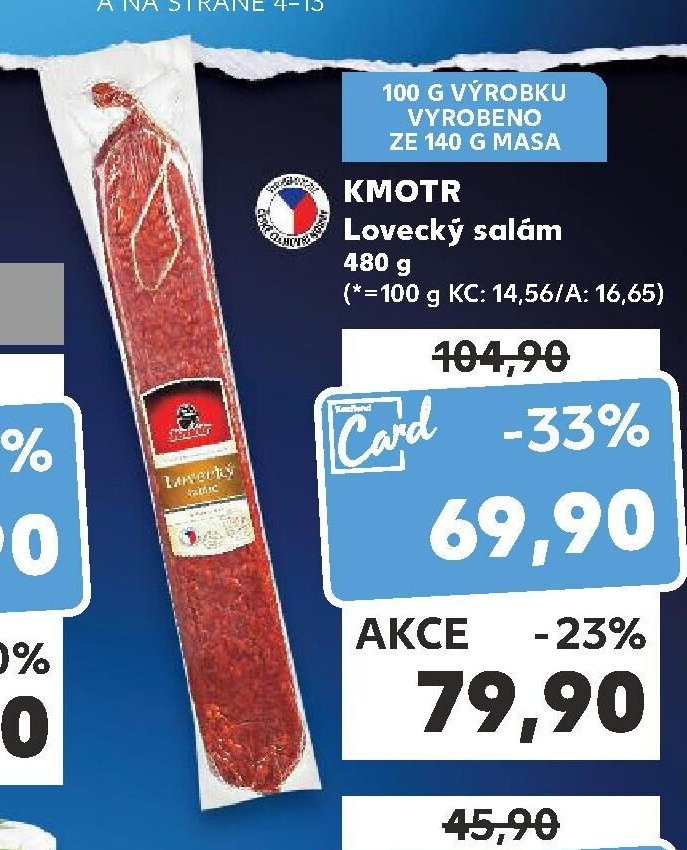 KMOTR Lovecký salám