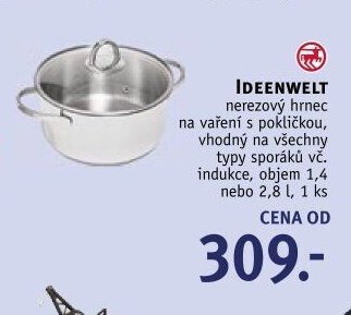IDEENWELT nerezový hrnec