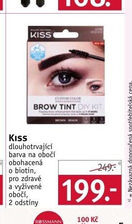 KISS barva na obočí