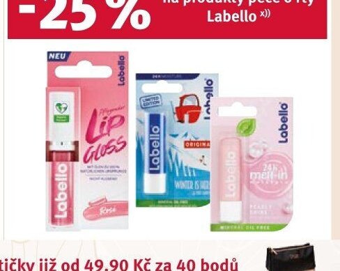produkty péče o rty Labello