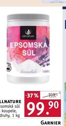 ALLNATURE Epsomská sůl