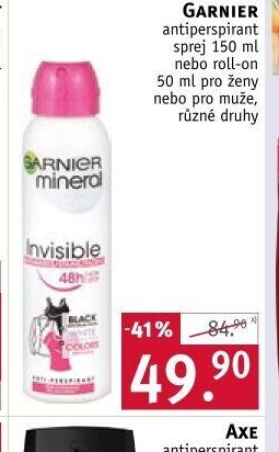 GARNIER antiperspirant