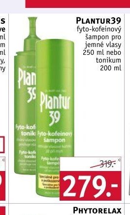 Plantur39 fyto-kofeinový šampon nebo tonikum