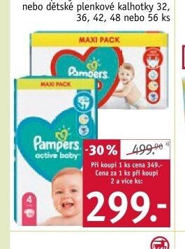 Pampers Active Baby Maxi Pack