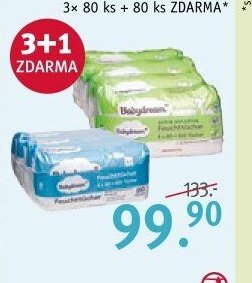 Babydream dětské vlhčené ubrousky