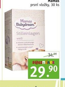 Babydream Mamas prsní vložky