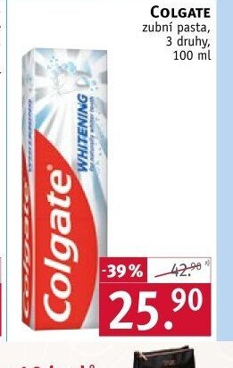 COLGATE zubní pasta
