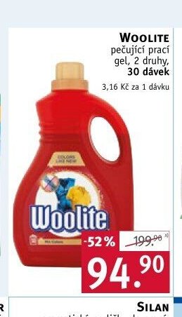 Woolite pečující prací gel