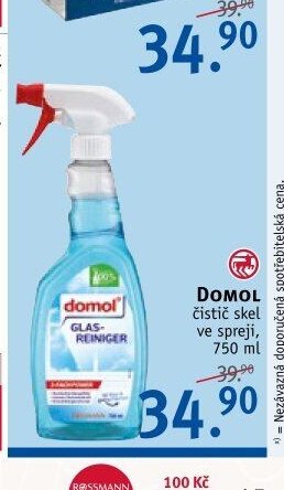 Domol čistič skel ve spreji