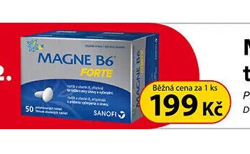 Magne B6 Forte tablety, 50 tbl.