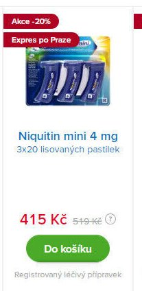 Niquitin mini 4 mg