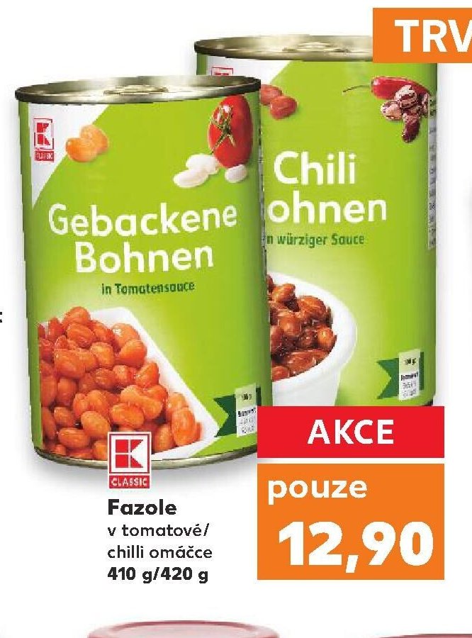 Classic Fazole v tomatové/chilli omáčce