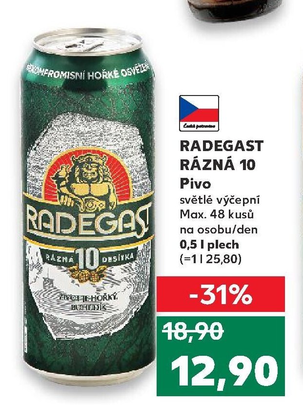 RADEGAST RÁZNÁ 10 Pivo