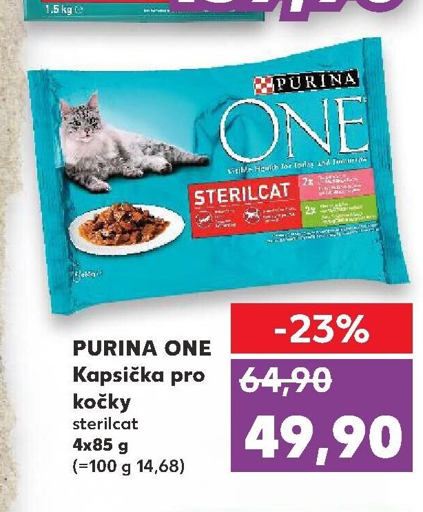 PURINA ONE Kapsička pro kočky sterilcat 4x85 g