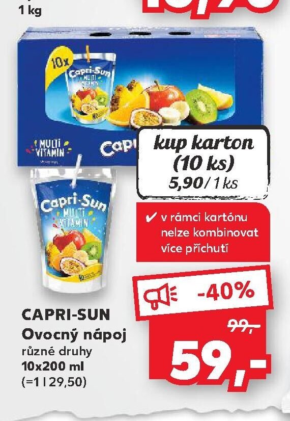CAPRI-SUN Ovocný nápoj