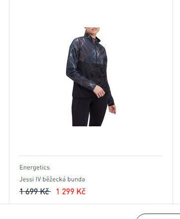 Energetics Jessi IV běžecká bunda