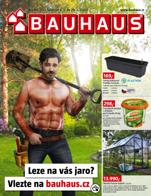 aktuální leták BAUHAUS 2.3.2022-29.3.2022