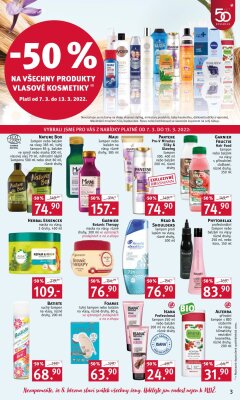 aktuální leták ROSSMANN drogerie 2.3.2022-15.3.2022