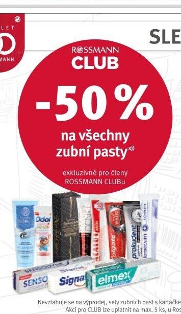 Zubní pasty