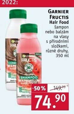 Garnier Fructis Hair Food šampon nebo balzám na vlasy