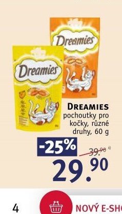 DREAMIES pochoutky pro kočky