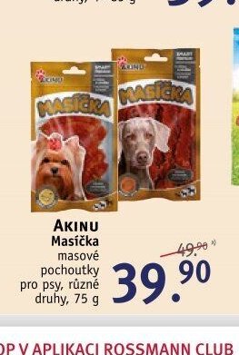 AKINU Masička masové pochoutky
