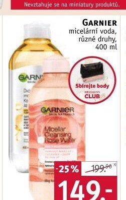 Garnier micelární voda