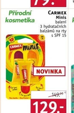 Carmex Minis balzámy na rty