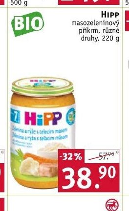 HIPP Masozeleninový příkrm