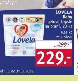 LOVELA Baby gelové kapsle na praní