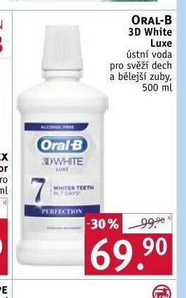 Oral-B 3D White Luxe ústní voda